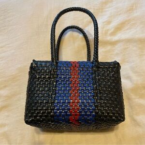 Weaved basket purse #Parisian #clairv #basketpurse